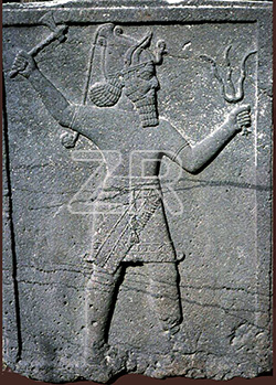6718. Hittite storm god Teshub