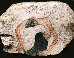 6729. Acrobat, ancient Egypt