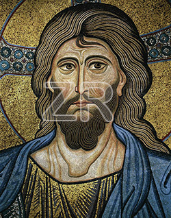 5780-6-Jesus Christ, 12th. C. Cefalu, Sicily