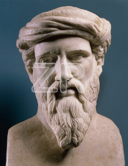 6883. Pythagoras, Greek philosopher